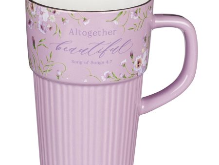 Altogether Beautiful Purple Ceramic Mug Online Hot Sale