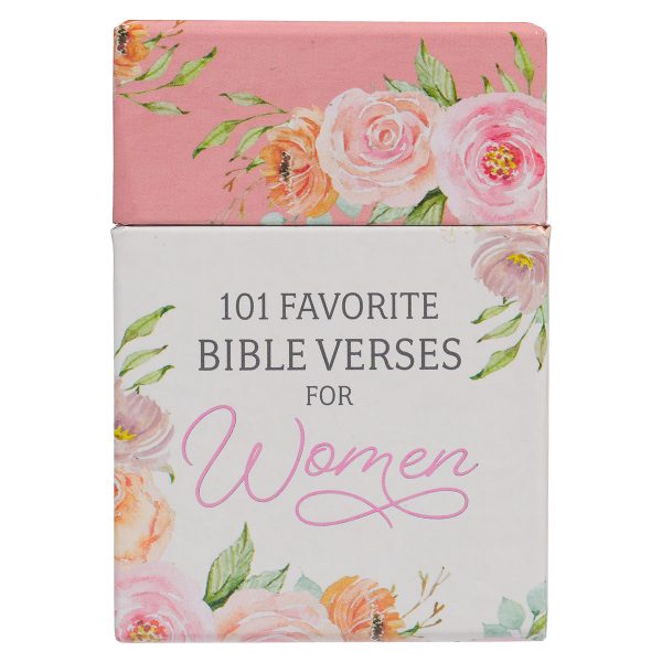 101 Favorite Bible Verses For Women Boxed Cards Hot on Sale