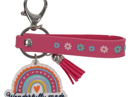 Wonderfully Made Key Ring with Wristlet Discount