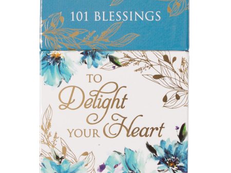 101 Blessings To Delight Your Heart (Boxed Cards) For Cheap