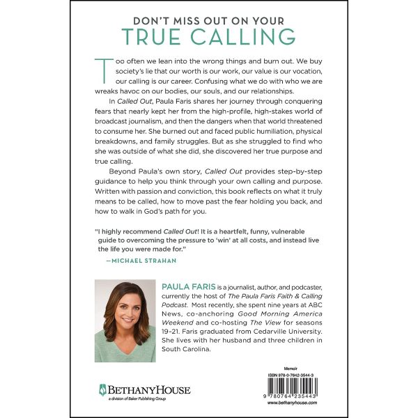 Called Out: Why I Traded Two Dream Jobs   Life Of True Calling (Paperback) For Discount