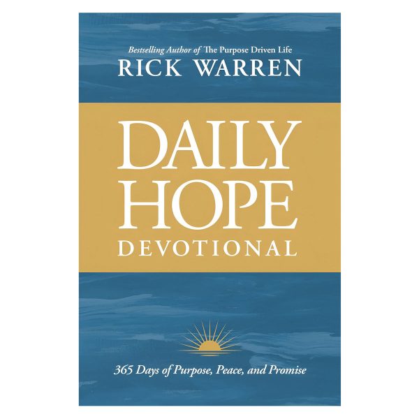 Daily Hope Devotional: 365 Days of Purpose, Peace, and Promise (Paperback) Supply