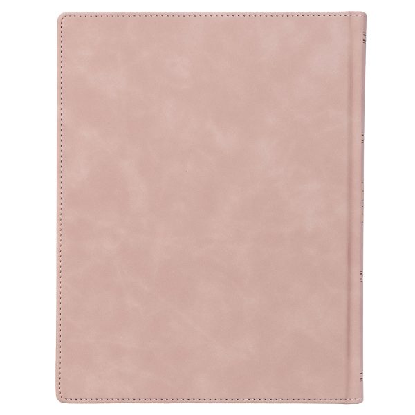 KJV Floral Hardcover Faux Leather Note-taking Bible Large Print Online Sale