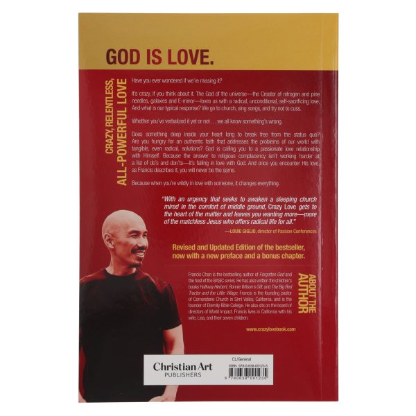 Crazy Love: Overwhelmed By A Relentless God Revised & Updated (Paperback) For Sale