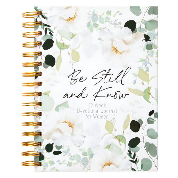 Be Still and Know: 52-Week Devotional Journal for Women (Spiral-Bound) Discount