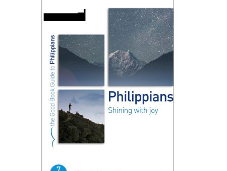 Philippians: Shining with Joy 7 Studies for Individuals or Groups - Good Book Guides PB Fashion