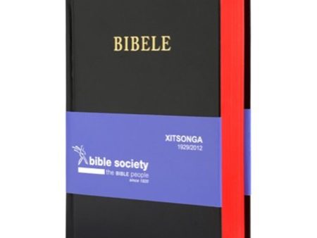 Tsonga 1929 Black Hardcover Bible New Red Edge Discount