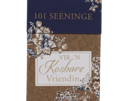 101 Seëninge Vir ’n Kosbare Vriendin Afrikaans Boxed Cards Hot on Sale