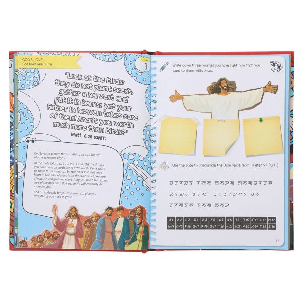 Creative Bible Crash Course Boys Edition: With 40 Different Devotions to Grow in Faith HC Online Sale