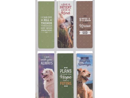 Dogs Six-Piece Magnetic Bookmark Set Online Hot Sale