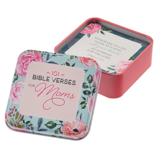 101 Bible Verses For Moms Cards In Tin Sale