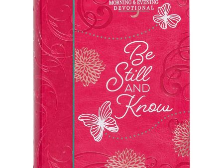 Be Still And Know (Morning & Evening Devotional)(Imitation Leather) Online Sale