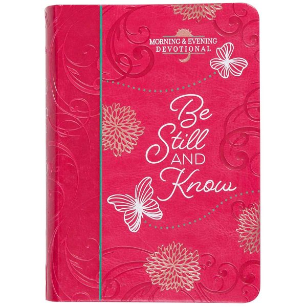 Be Still And Know (Morning & Evening Devotional)(Imitation Leather) Online Sale