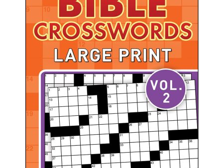 Bible Crosswords Large Print Volume 2 (Paperback) Sale