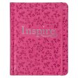 NLT Pink Peony Faux Leather Inspire Filament Bible Online now