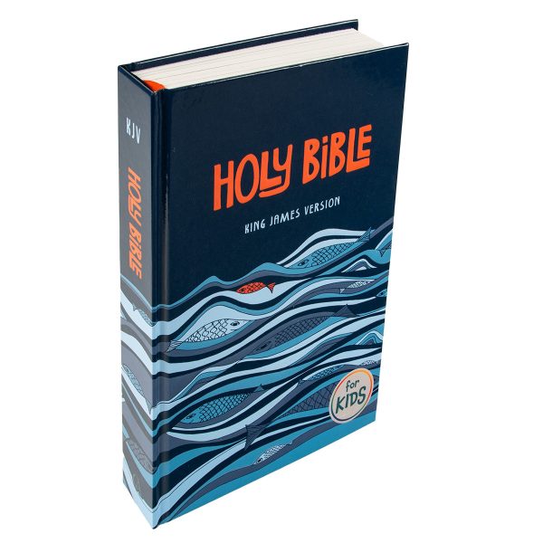 KJV Blue Ocean Hardcover Kids Bible Large Print Sale