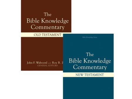 Bible Knowledge Commentary: 2 Volume Set (Hardcover) Online Sale