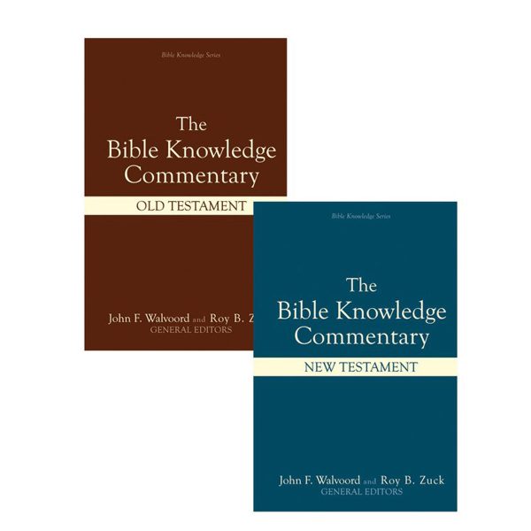 Bible Knowledge Commentary: 2 Volume Set (Hardcover) Online Sale