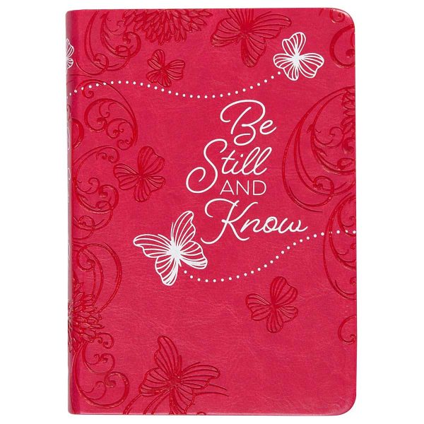 Be Still And Know: 365 Daily Devotions Pink (Imitation Leather) on Sale