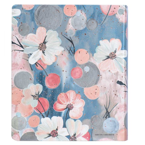 NLT Watercolor Garden Faux Leather Flexcover Inspire Faith Filament Bible Hot on Sale