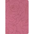 NLT Pink Rose Imitation Leather Premium Value Filament Compact Bible Discount