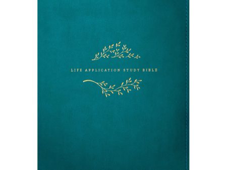 NKJV Life Application Study Bible, Third Ed, Large Print, Red Letter, Teal Blue (Immitation Leather) Online Hot Sale