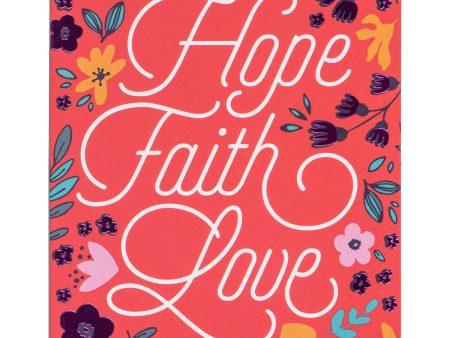 Hope Faith Love Magnet For Cheap