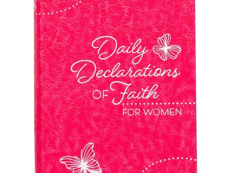 Daily Declarations Of Faith (Imitation Leather) For Discount