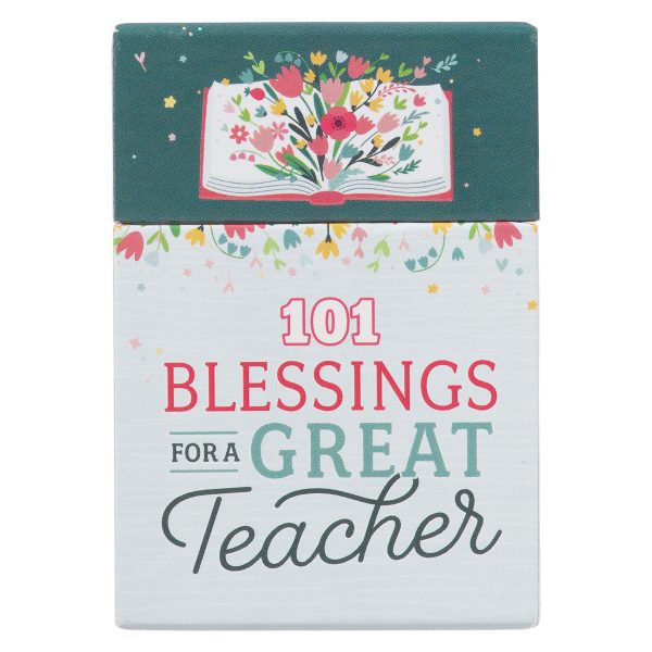 101 Blessings For A Great Teacher Boxed Cards Cheap