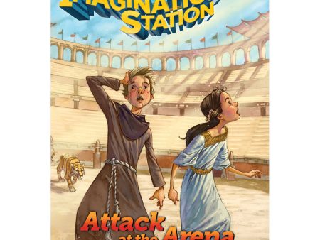 Attack At The Arena (2 Imagination Station Books)(Paperback) For Sale