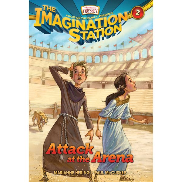 Attack At The Arena (2 Imagination Station Books)(Paperback) For Sale