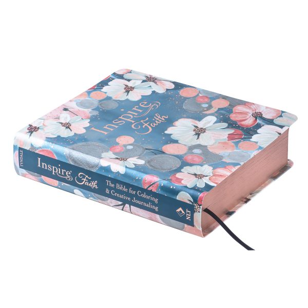 NLT Watercolor Garden Faux Leather Flexcover Inspire Faith Filament Bible Hot on Sale