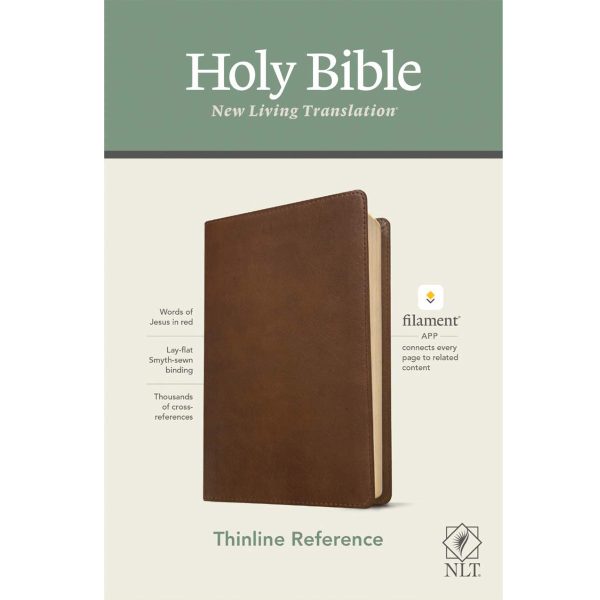 NLT Filament Thinline Reference Bible Red Letter Rustic Brown (Imitation Leather) Supply