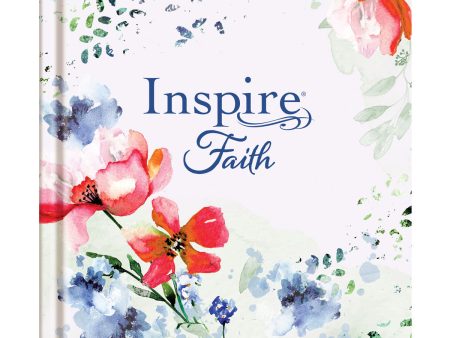 NLT Wildflower Meadow Hardcover Inspire Faith Filament-Enabled Bible Large Print Discount