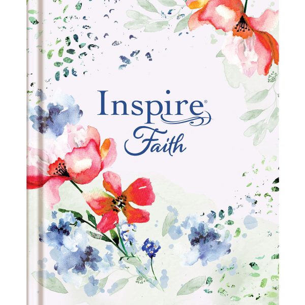 NLT Wildflower Meadow Hardcover Inspire Faith Filament-Enabled Bible Large Print Discount