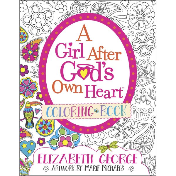 A Girl After Gods Own Heart Coloring Book (Paperback) Cheap