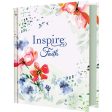 NLT Wildflower Meadow Hardcover Inspire Faith Filament-Enabled Bible Large Print Discount