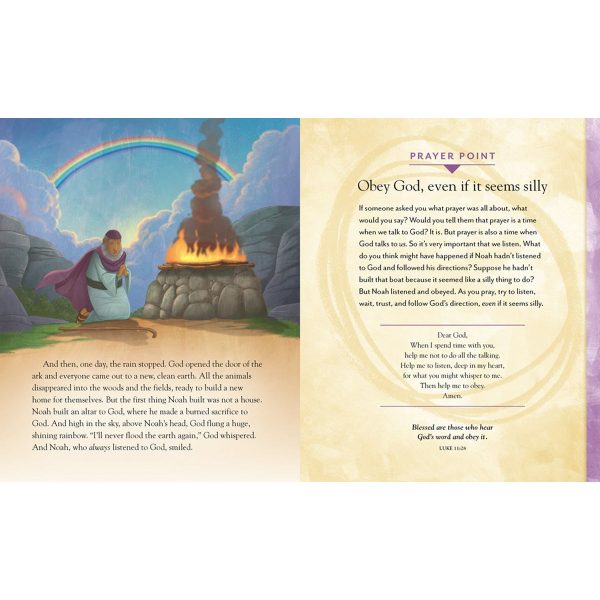 Big Dreams And Powerful Prayers Illustrated Bible (Hardcover) on Sale