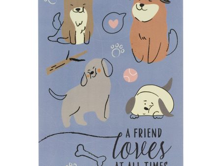 A Friend Loves At All Times Pet Notepad on Sale