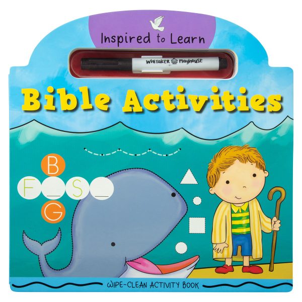 Bible Activities: Wipe-Clean Activity Book (Inspired To Learn)(Board Book) Supply