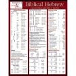 Biblical Hebrew Laminated Sheet (Zondervan Get An A! Study Guides)(Laminated Sheet) Online now