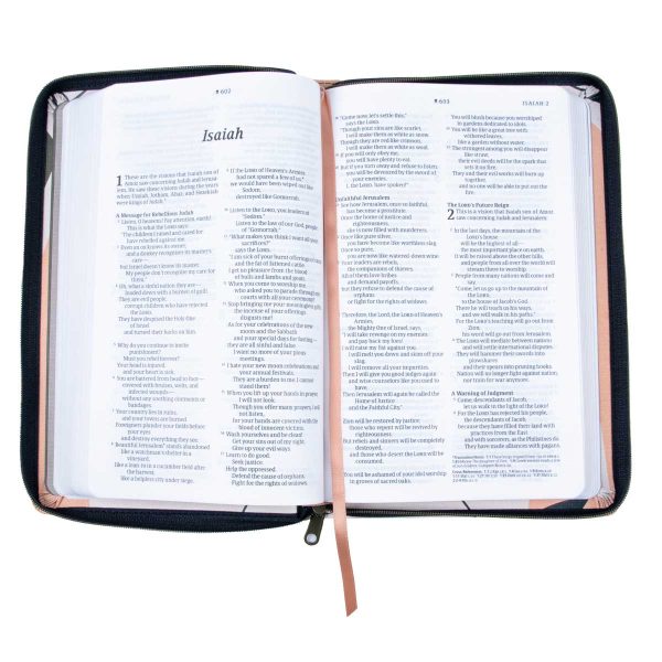 NLT Filament Thinline Reference Bible, Sunset Branches With Zip (Imitation Leather) Online Hot Sale