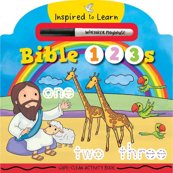 Bible 123 s: Wipe-Clean Activity Book (Inspired To Learn)(Board Book) Online Hot Sale