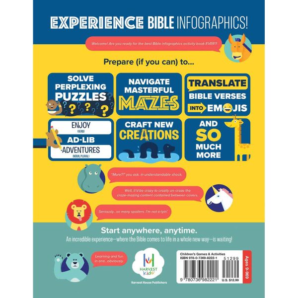 Bible Infographics For Kids Activity Book (Paperback) For Discount