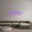 Custom Neon Sign Is it Inn ! Sale