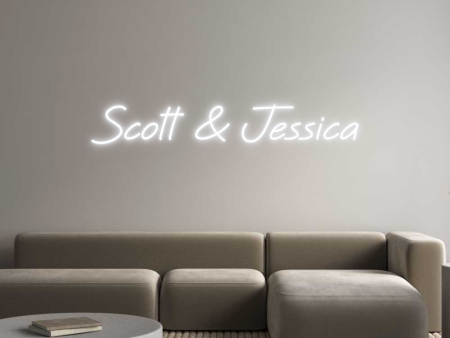 Custom Neon: Scott & Jessica Online Hot Sale