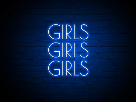 GIRLS NEON SIGN Supply