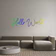 Custom Neon Sign Hello World Online Hot Sale