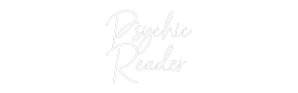 Custom Neon Sign Psychic
Reader on Sale