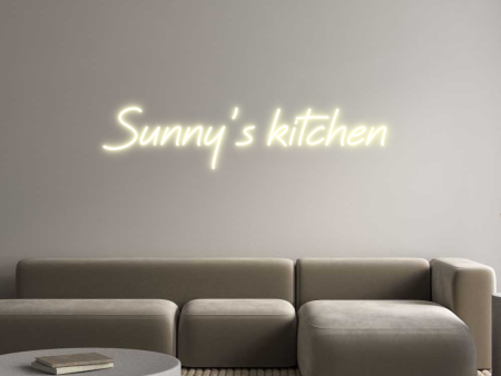 Custom Neon: Sunny’s kitch... Online